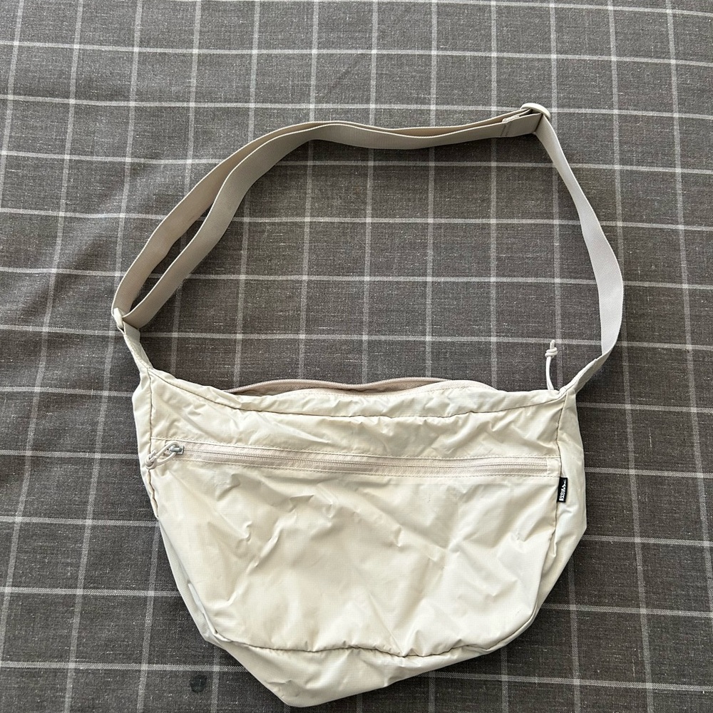 Eddie Bauer Cream Crossbody Sling Bag